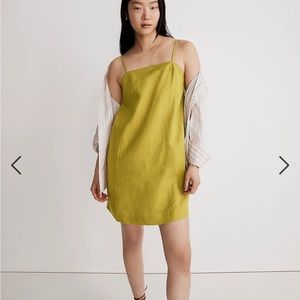 Goldie Mimi dress 100% linen from Madewell, size 12. Never worn, NWT